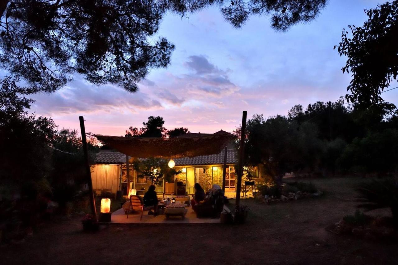 Villa Glamping At A Lovely Tent In Skiaxtro- Marathopoli Extérieur photo