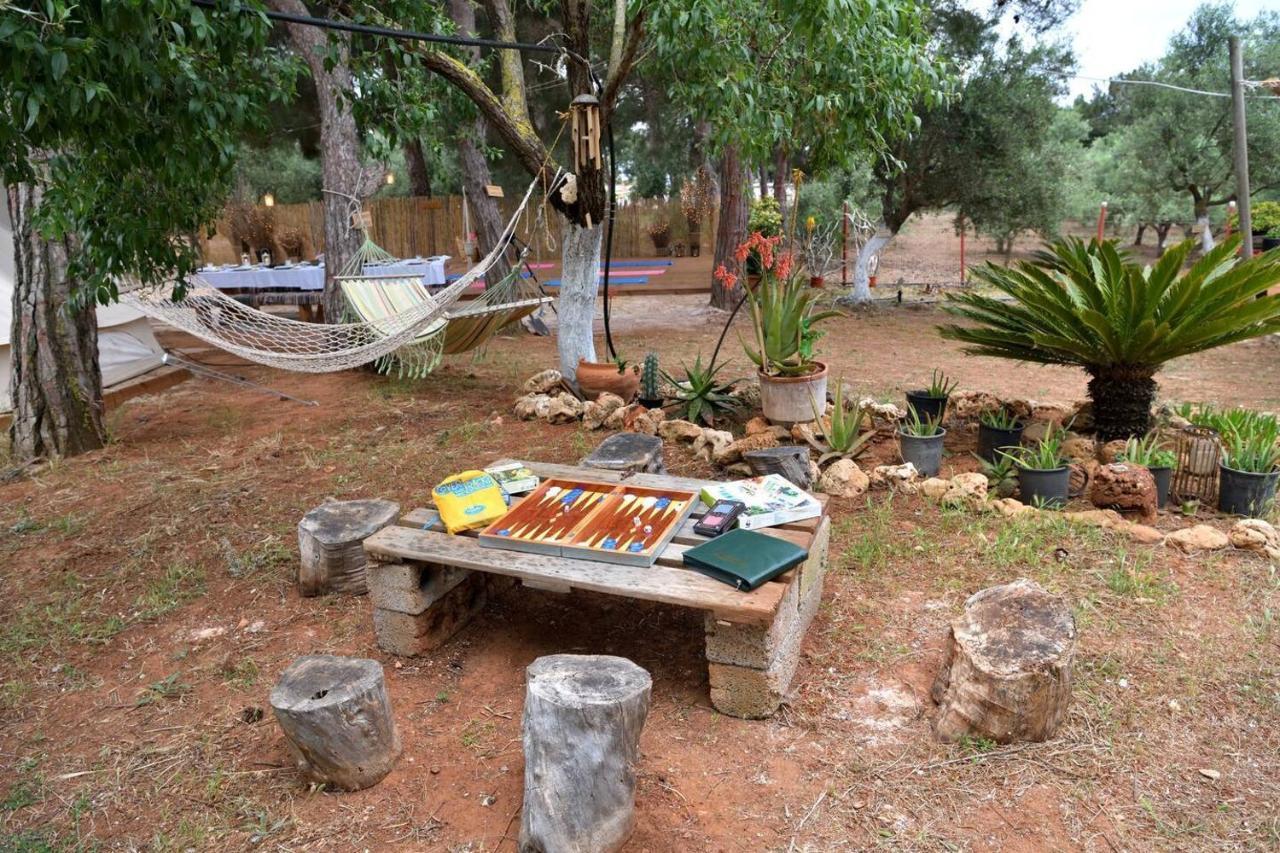 Villa Glamping At A Lovely Tent In Skiaxtro- Marathopoli Extérieur photo